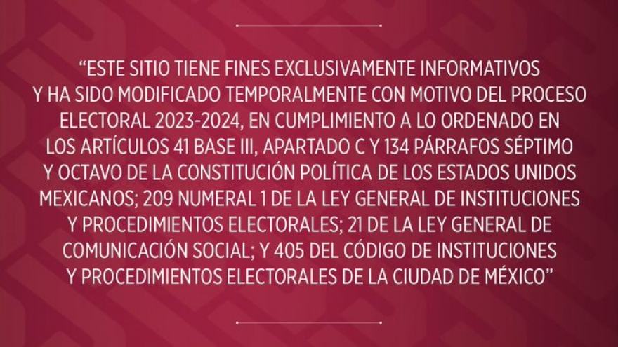 Proceso Electoral 2023 -2024